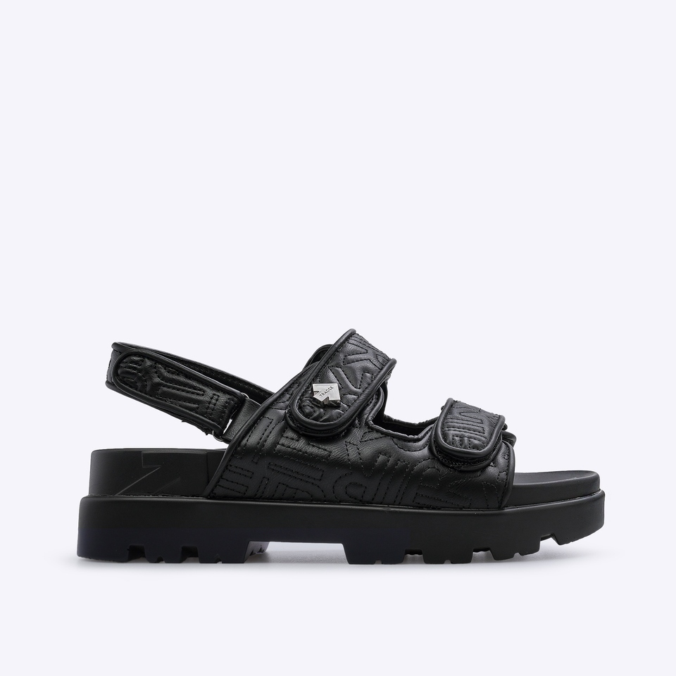 Everbest Tracce Veslin Sandal Wanita Almond & Black