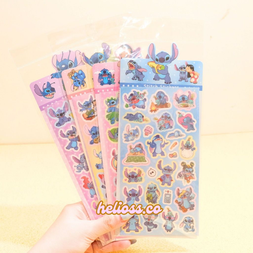 

STIKER ALB STITCH STICKER GLITTER ISI 1 LEMBAR MOTIF STITCH LILO STIKER GLITTER PREMIUM STITCH HELIOSS.CO