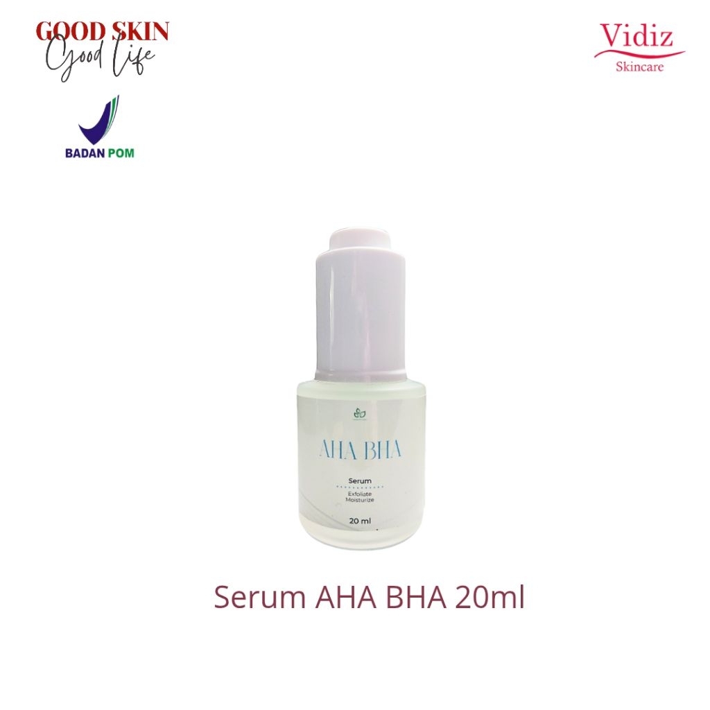 Serum AHA BHA Vidiz  | Serum Eksfoliasi 20ml | NA18200106557