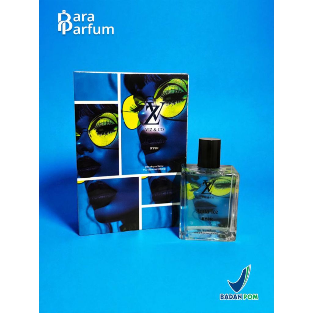 VIZ & CO 100ML RYSK SERIES AQUA ICE VARIANT EAU DE PARFUME