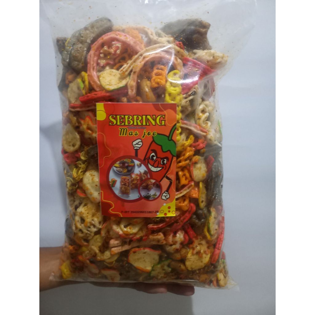 

Sebring(seblak kering) mix daun jeruk
