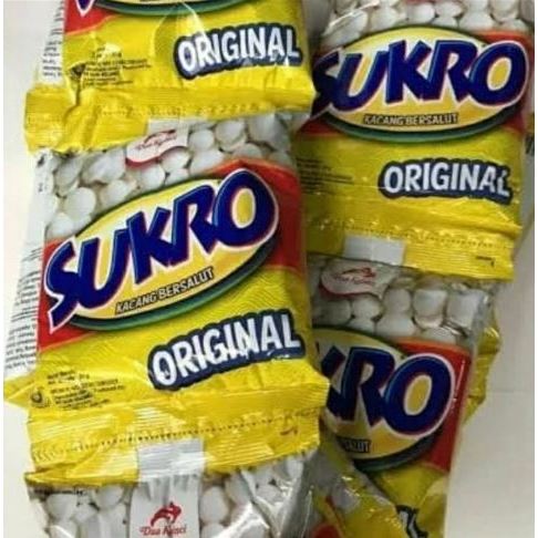 

JRstore - IND - SUKRO Kacang Dua Kelinci Oriiginal Renceng ( ISI 10 SACHET )