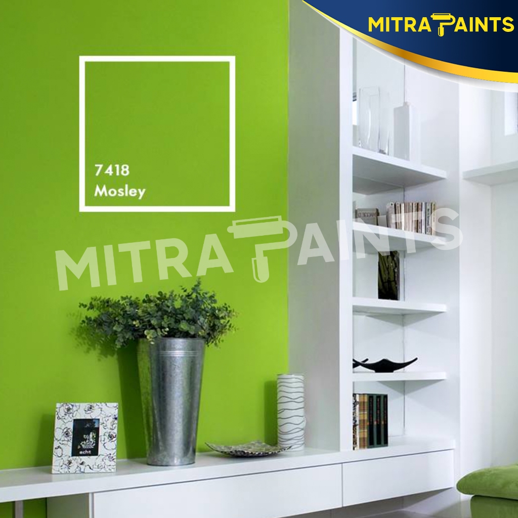 CAT TEMBOK JOTUN INTERIOR EKSTERIOR WARNA MOSLEY 7418 / HIJAU