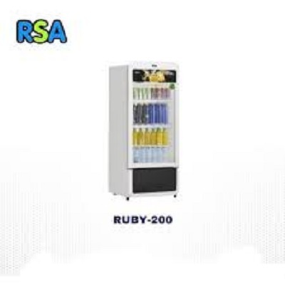 SHOWCASE/COOLER/RSA/3RAK/200LITER/RUBY200/WHITE