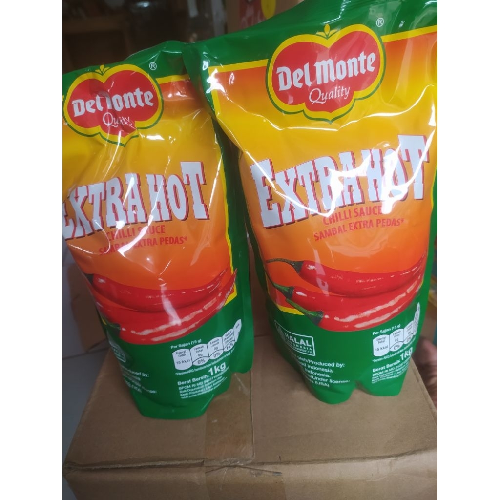 

delmonte sauce sambal extra pedas 1000gram