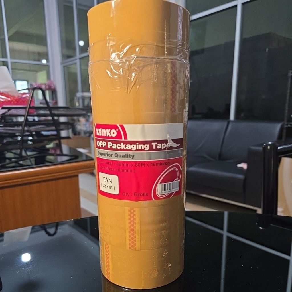 

KENKO OPP LAKBAN 48MM X 80M HARGA PAKET 6 ROLL