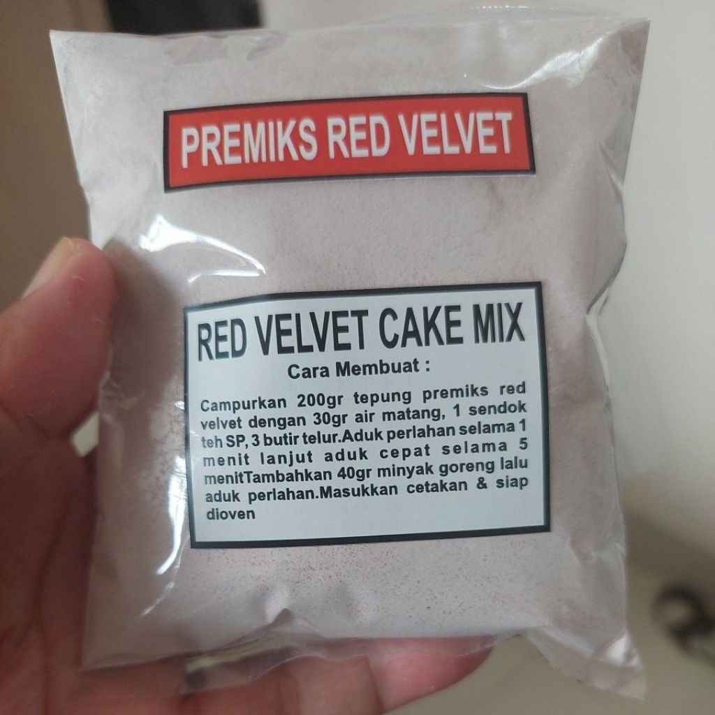 

premix red velvet