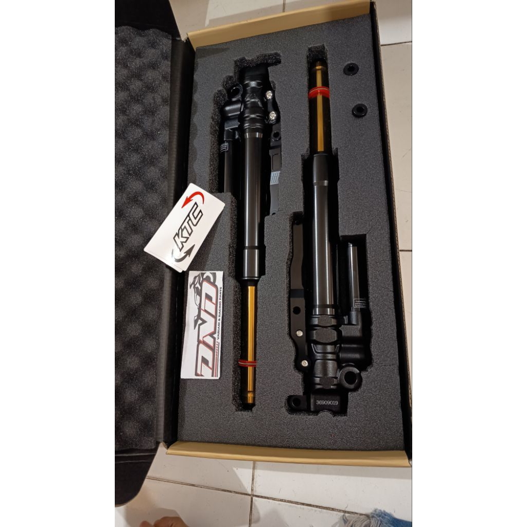KTC Shock depan ktc vario matrix/Sok depan assy ktc matrix vario 440mm/Shok depan vario ktc matrix/S