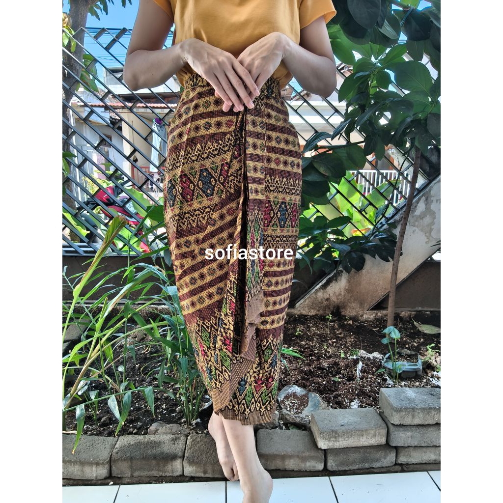 Rok Batik Instan Katun Pinggang Karet Rok Kebaya