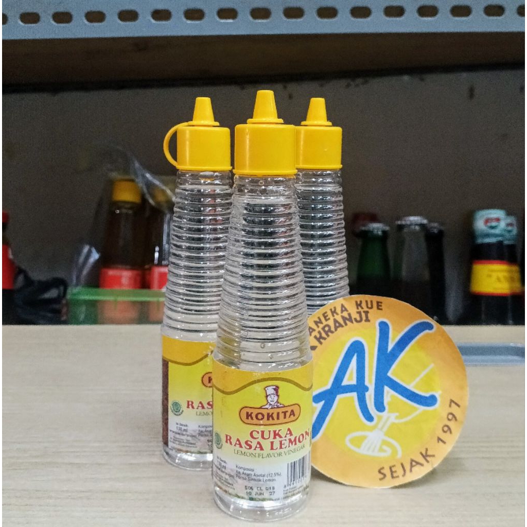 

KOKITA Cuka Rasa Lemon / Lemon flavor Vinegar 130ml
