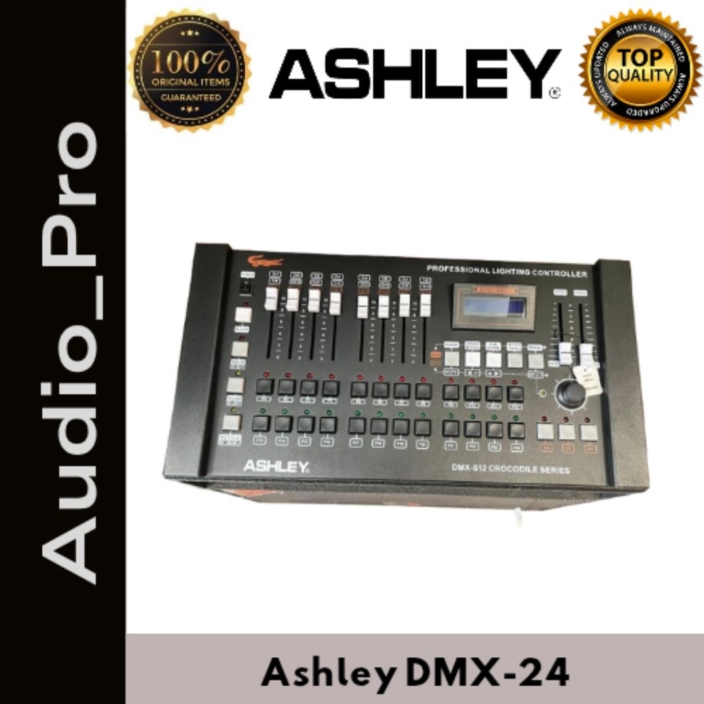 Mixer Lighting ASHLEY DMX24 / Mixer Lampu Ashley DMX 24 | DMX-24