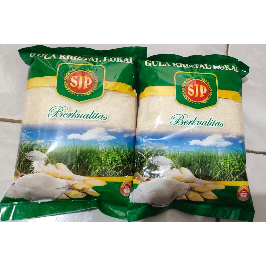 

Ready Stok Gula Pasir Lokal SJP Putih Bersih Original