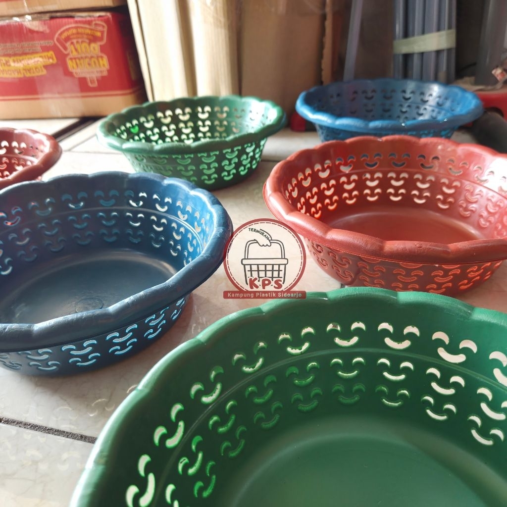 12 PCS Wakul BAHAGIA / wakul lubang BAHAGIA / wakul sayur /wakul hajatan / wakul berkatan / Baskom h