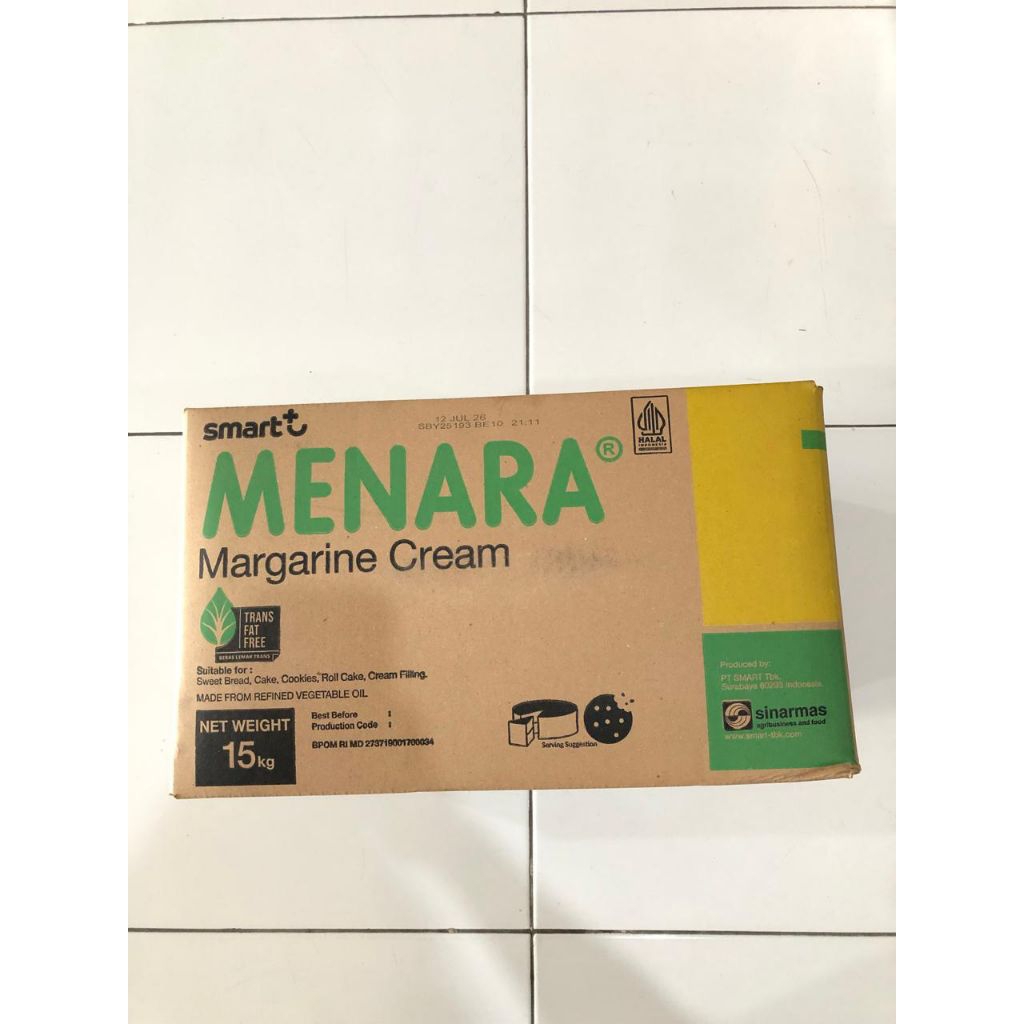 

Menara Margarine cream 15kg