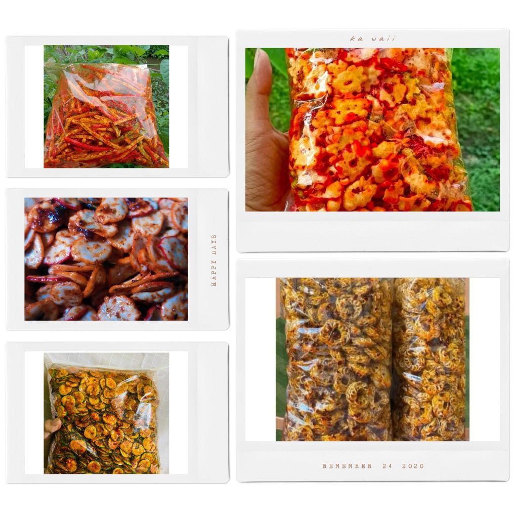 

Seblak campur mix jengkol jaat beton bintang mawar rafael ikan dan udang 1 kg