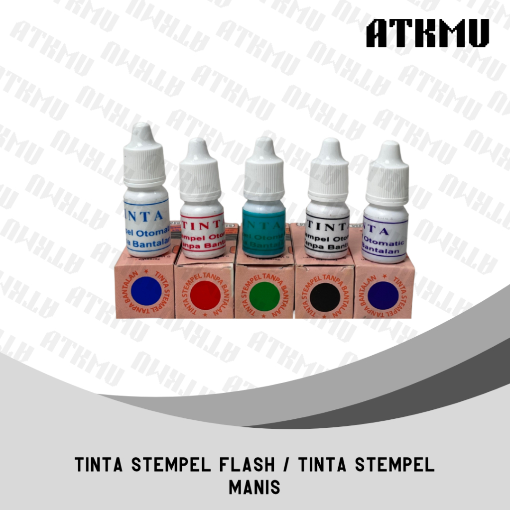 

Tinta Stempel / Tinta Bantalan 10 Ml Manis