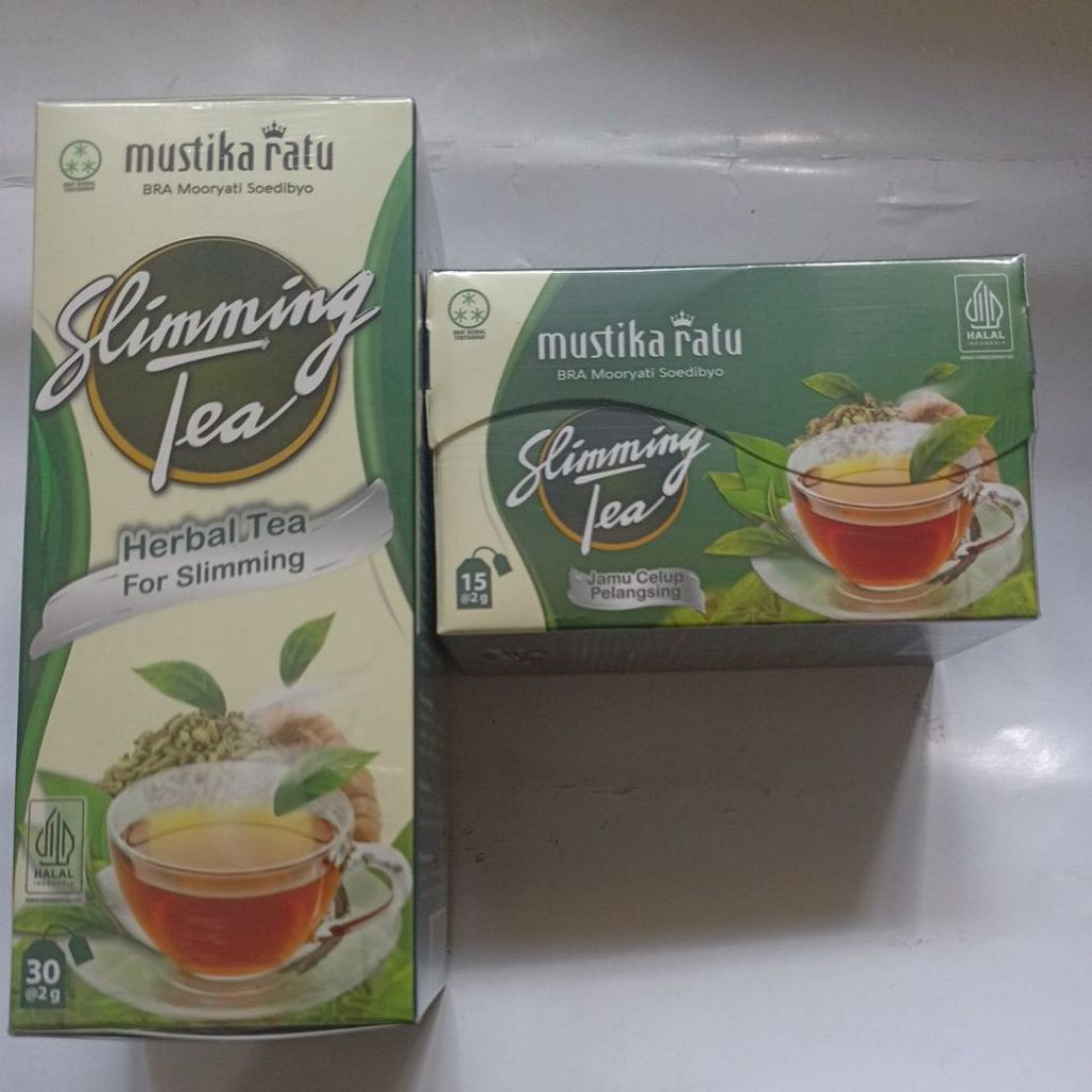 

Mustika Ratu Slimming Tea 15 Tea Bags / 30 Tea Bags