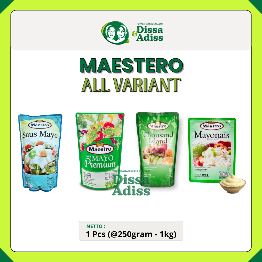 

PROMO Mayonaise Maestro kemasan 1 kg