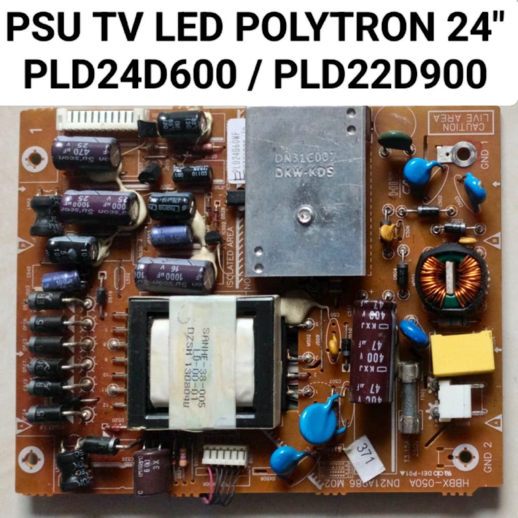 PSU TV LED Polytron 24 / 22  Inch PLD24D600 / PLD22D900