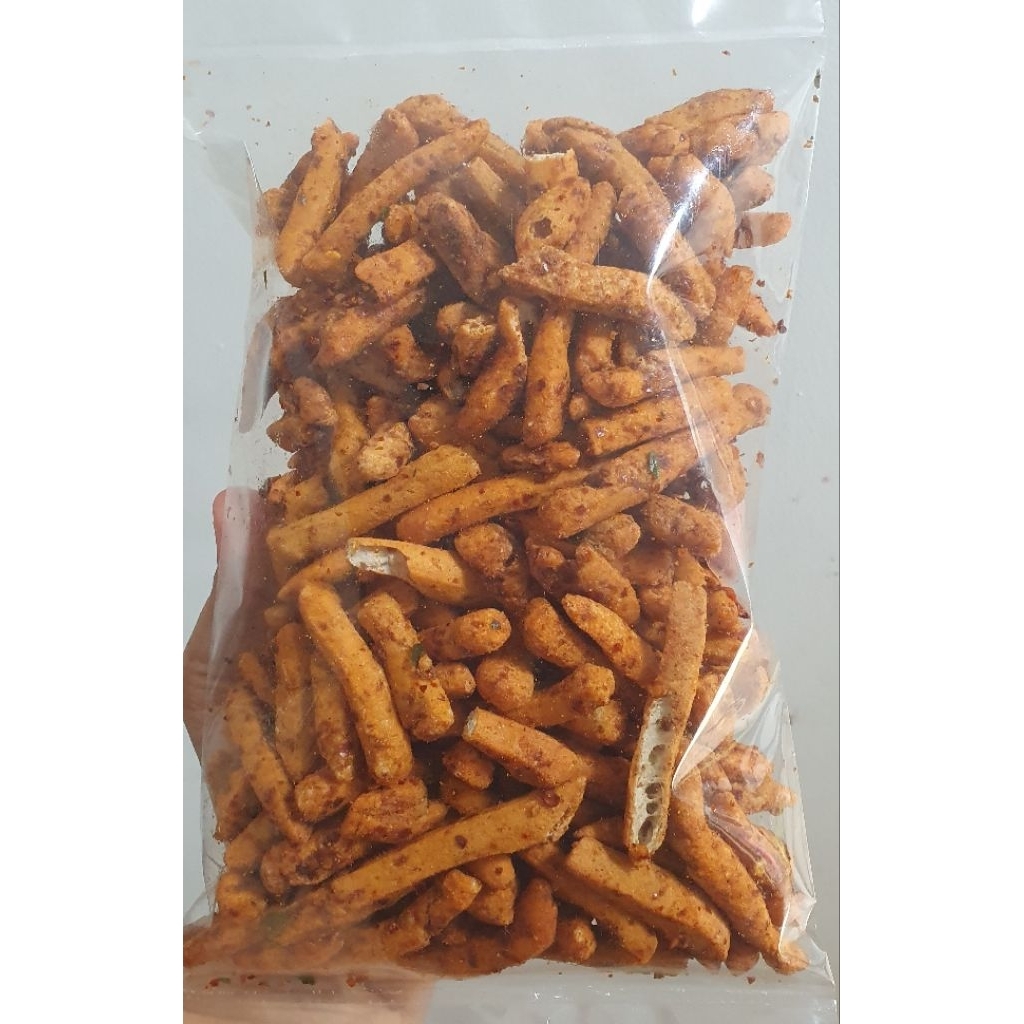 

Basreng Stik Pedas Daun Jeruk 250 gr / Bakso goreng