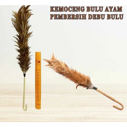 kemoceng bulu ayam asli kualitas premium/kemoceng Anti rontok