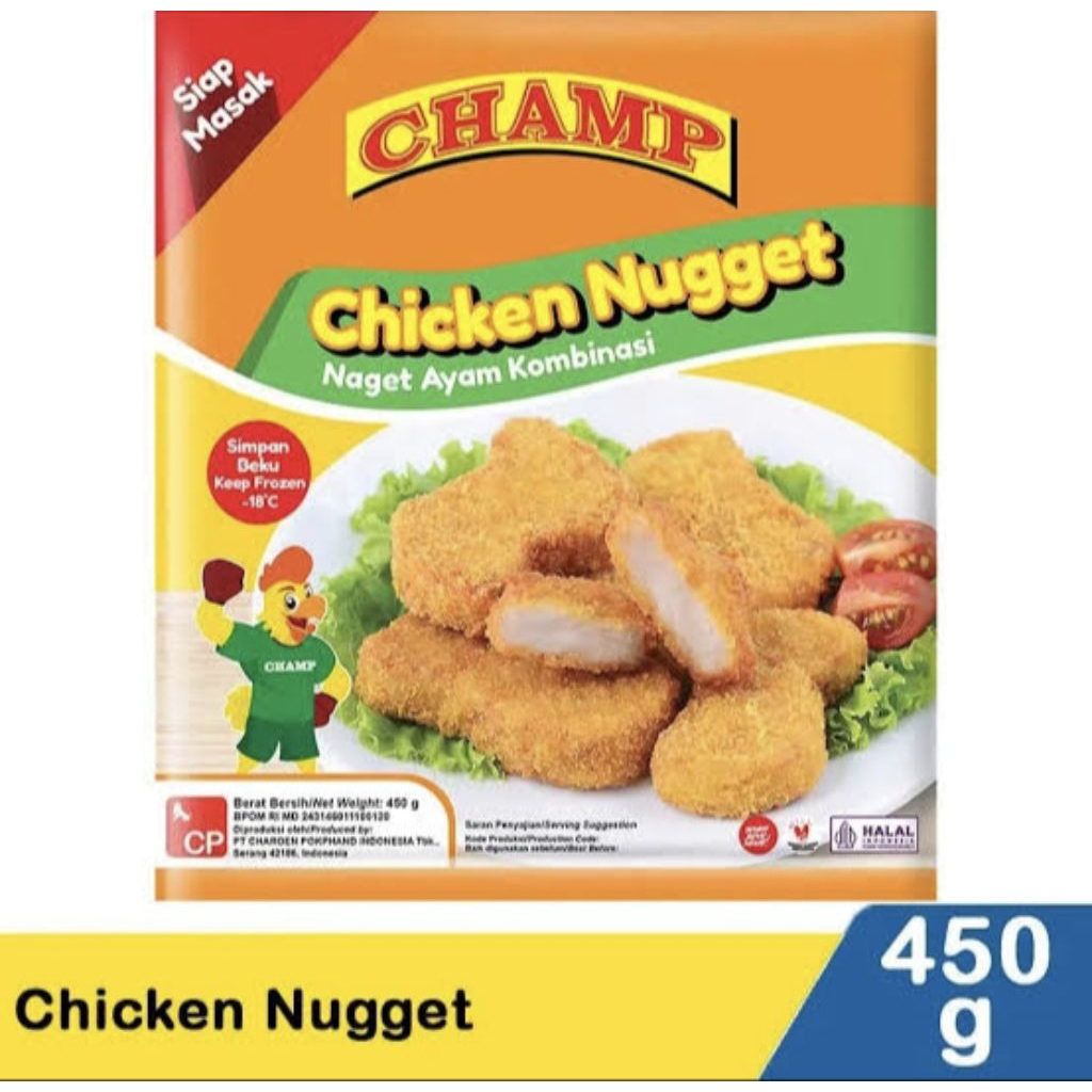

Champ Chiken Nugget 450gr