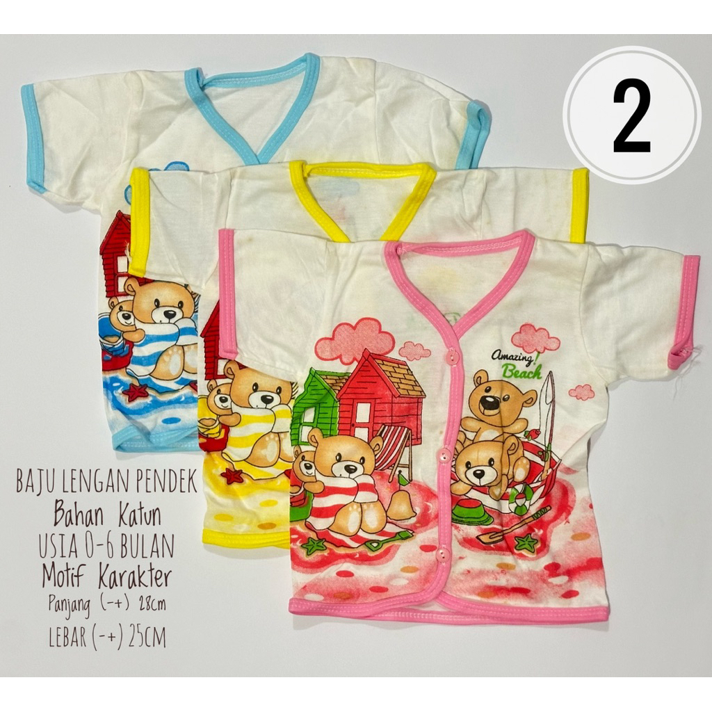 LUSINAN Baju // Celana // Popok // Celemek Bayi Newborn 0-6 bulan HARGA TERMURAH