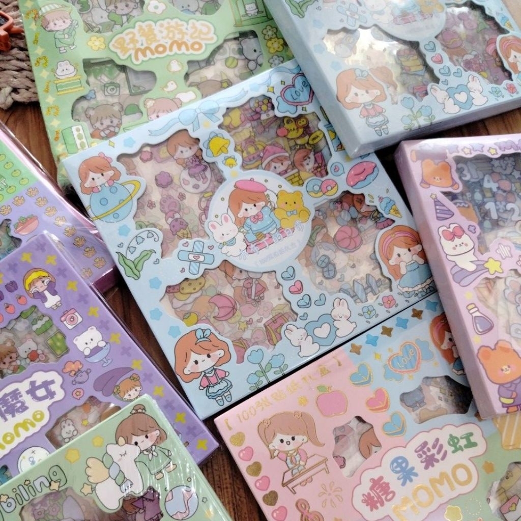 

Stiker Box Isi 100 MOMO Rainbow/Anne EE101