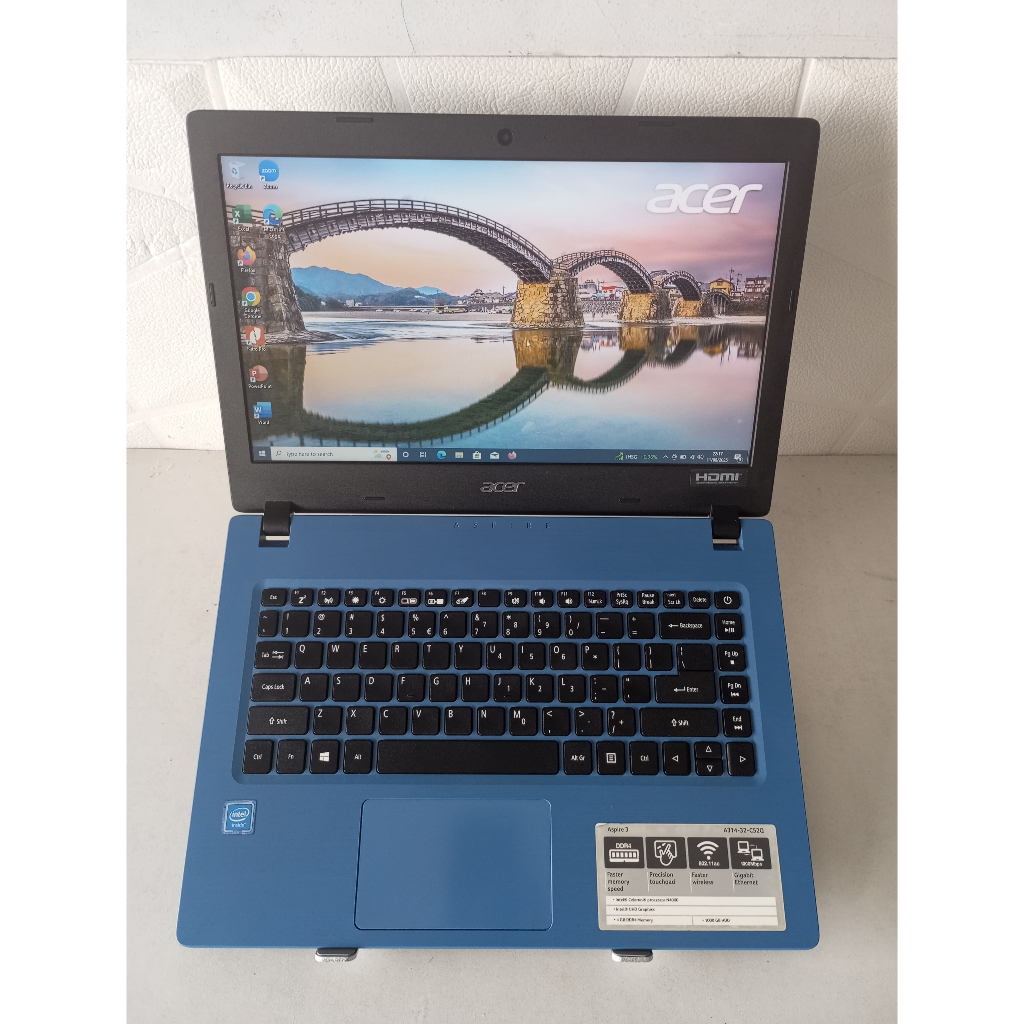 LAPTOP SECOND ACER ASPIRE 3 A314-32 SERIES RAM 4GB SLIM HARGA MURAH