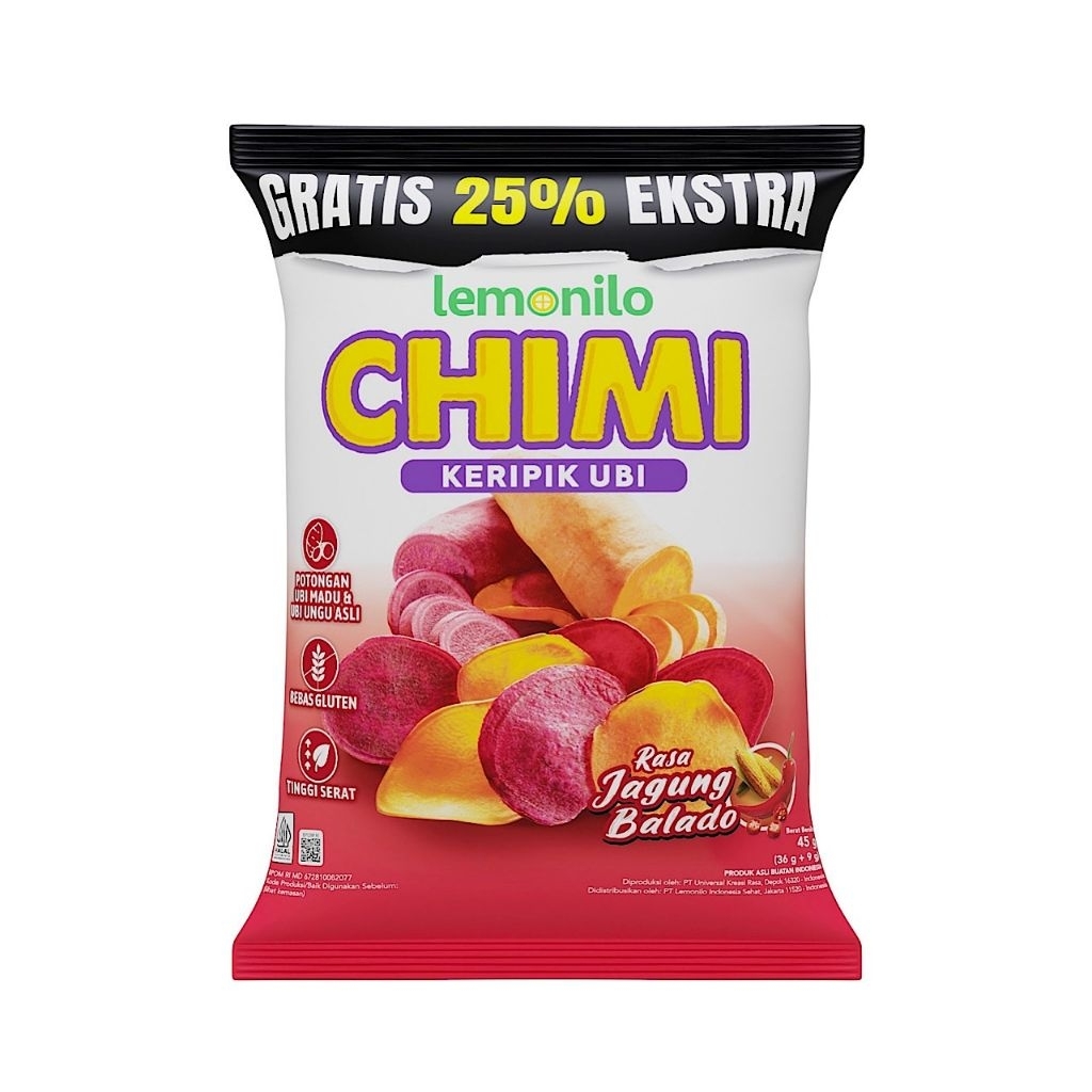 

LEMONILO CHIMI SNACK KERIPIK UBI