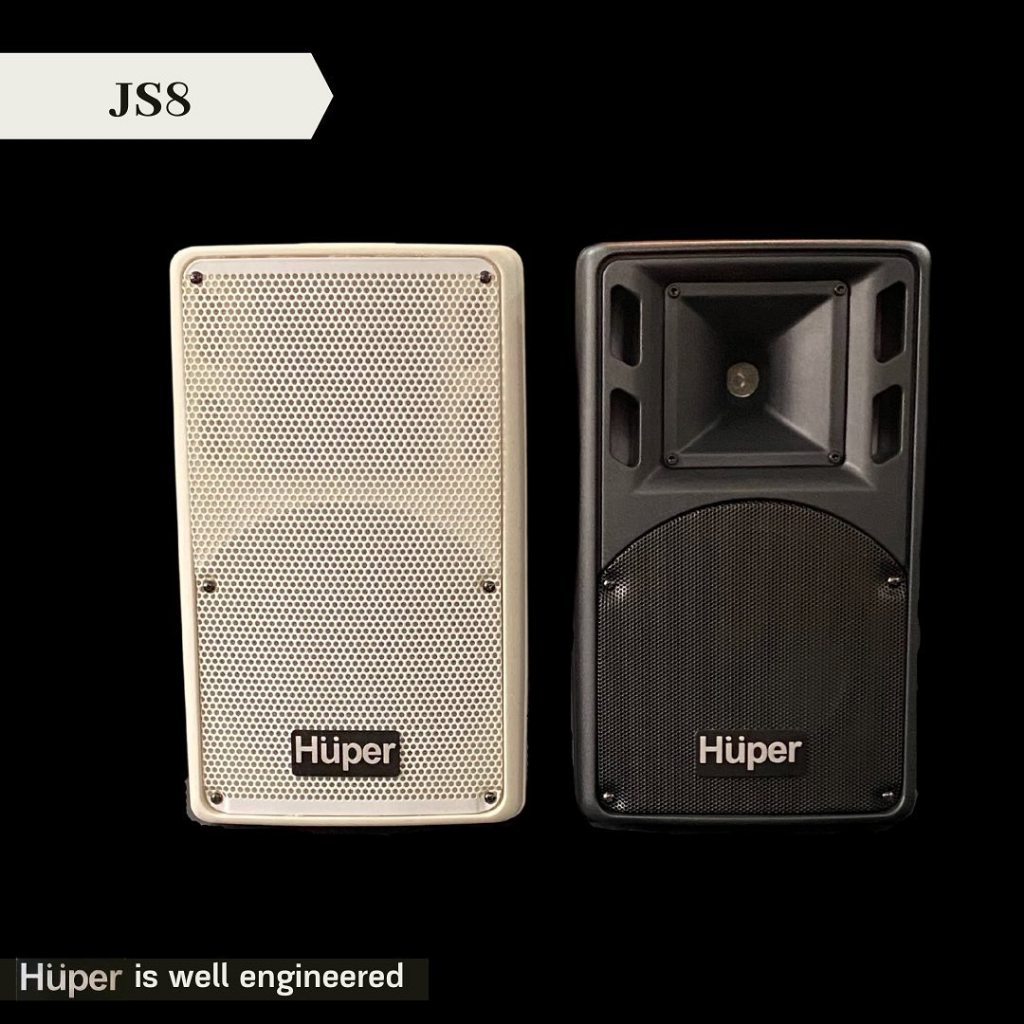Speaker Aktif 8 Inch HUPER JS8 | JS 8 Original Putih
