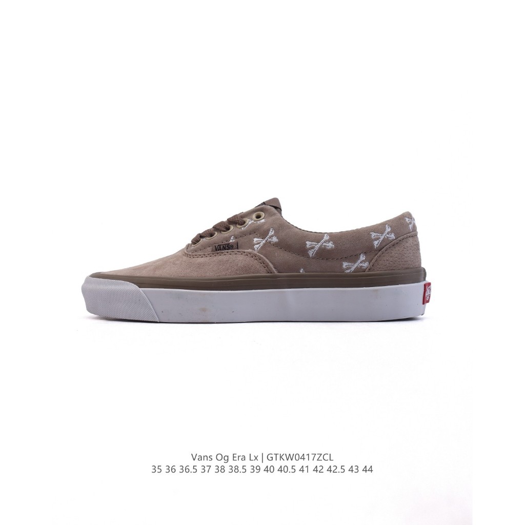 WTAPS x Vans Era OG LX Skeleton Bone Olive White VN0A3CXNBMD Original Limited