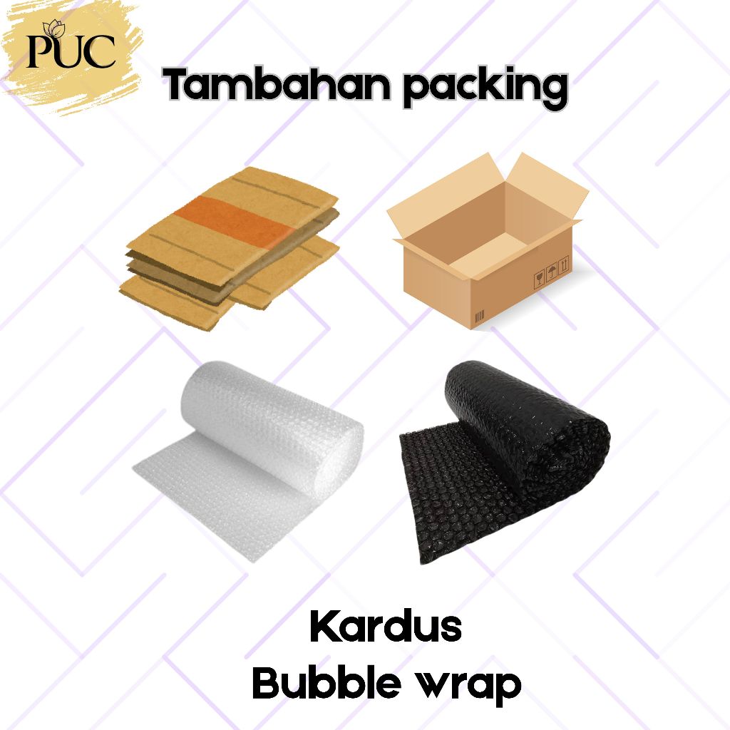 

TAMBAHAN PACKING KARDUS / BUBBLE WRAP