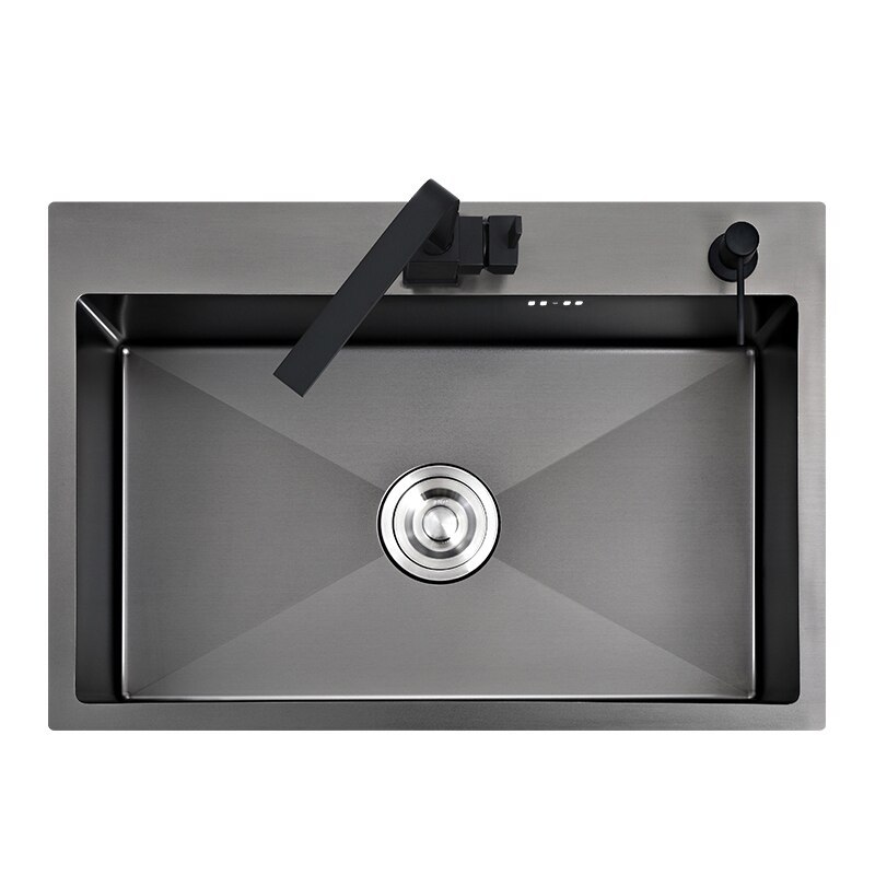 Kitchen Sink Onan 7050 Warna Black Bahan Stainless