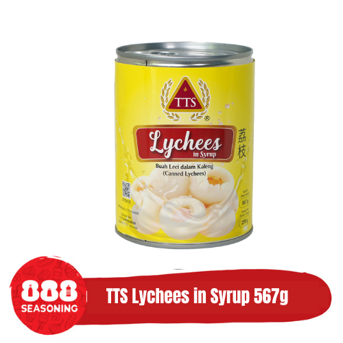 

TTS Lychee in Syrup Buah Leci dalam Sirup 567g