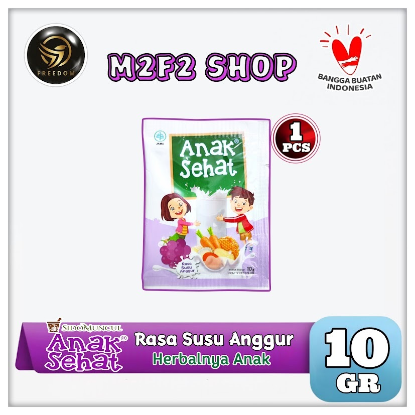

Sido Muncul Anak Sehat | Susu Bubuk Rasa Anggur Sachet - 10 gr (Kemasan Satuan)