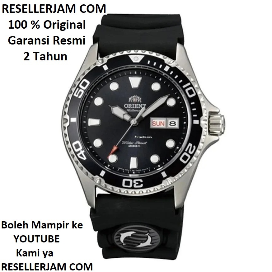 Jam Tangan Orient TAA02007B9 Ray II Orient Mako Ray TAA02007B Original Garansi Resmi