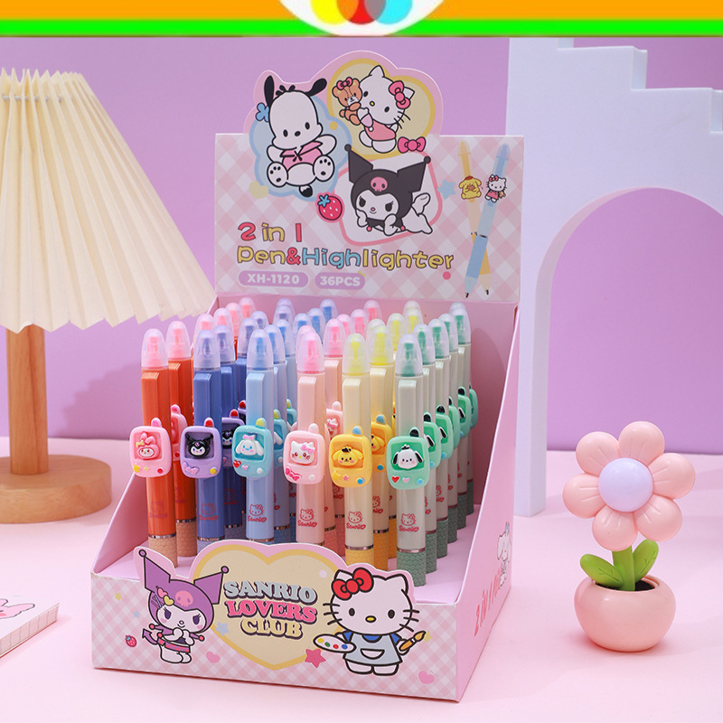 

PULPEN STABILO LUCU | PULPEN WARNA KITTY | HIGHLIGHTER PEN KUROMI | POM | CINAMOROL | MELODY| SKM