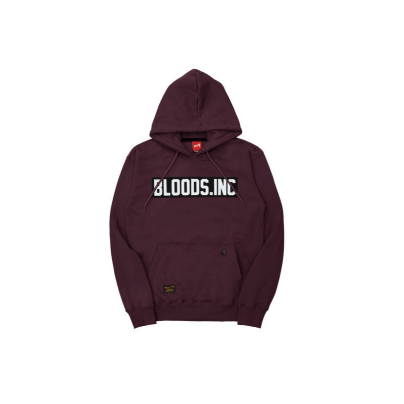 BLOODS SWEATER  HOODIE  SW SHOOT 01 MAROON