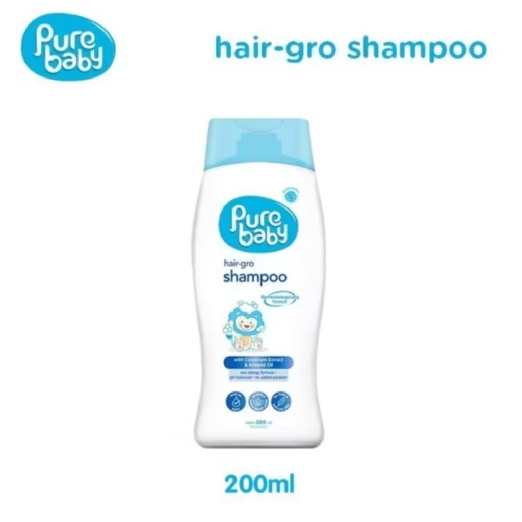 Pure Baby Hair-gro Shampoo 200ml