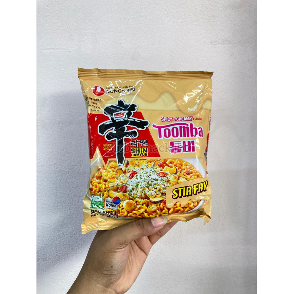 

NONGSHIM STIR FRY SPICY & CREAMY TOOMBA 137GR