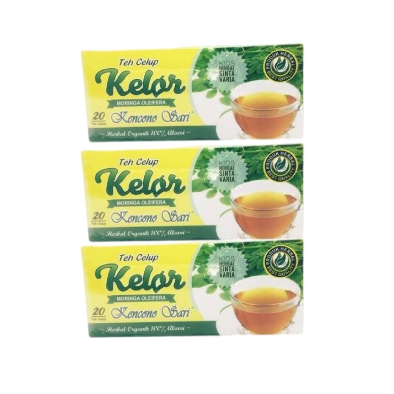 

3 PCS Teh Celup Daun Kelor Kencono Sari – Herbal Antioksidan & Detoks