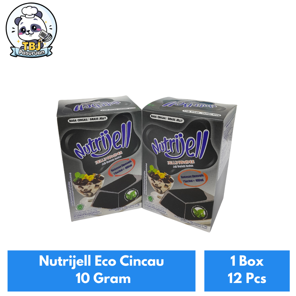 

Nutrijell Eco Cincau 10 Gram Kemasan 1 Box Isi 12 Pcs