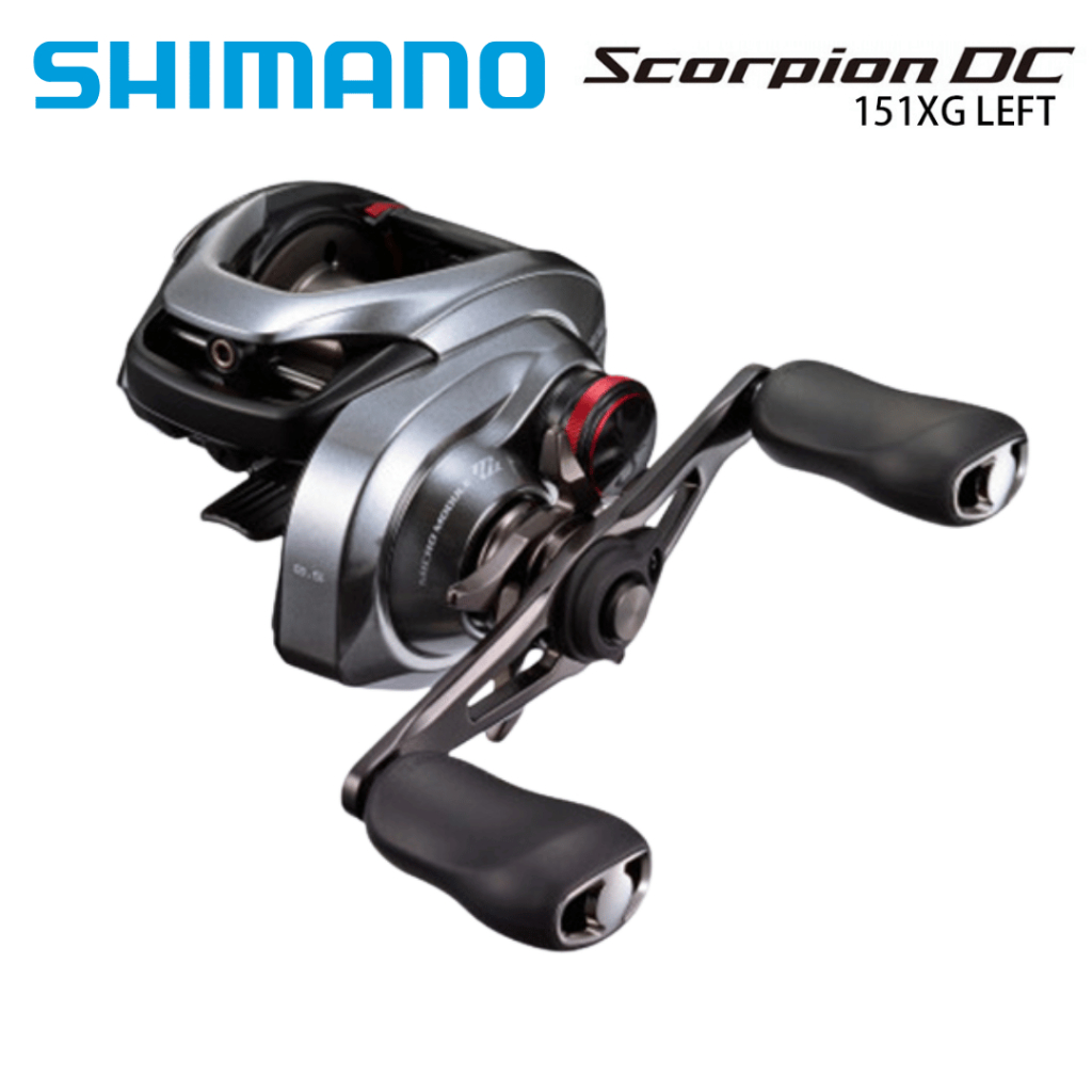 REEL BC SHIMANO SCORPION DC 151XG LEFT HANDLE
