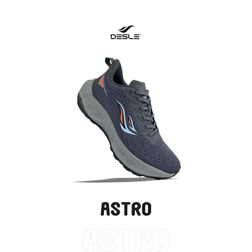 ISM - Desle/Astro Sepatu Running Pria Wanita - Sepatu Sneakers Running Ringan Simple Pria Wanita