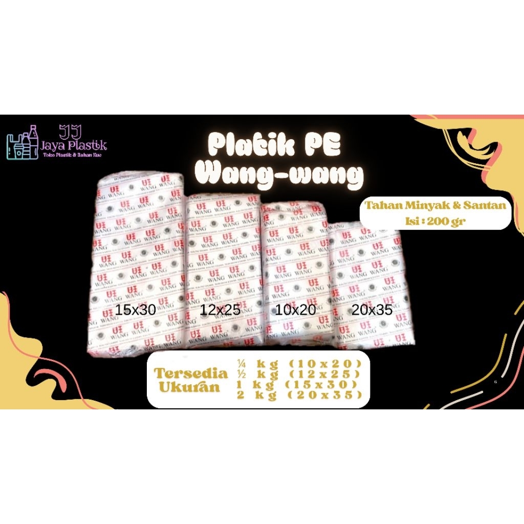 Plastik PE Wang Wang Per Pack
