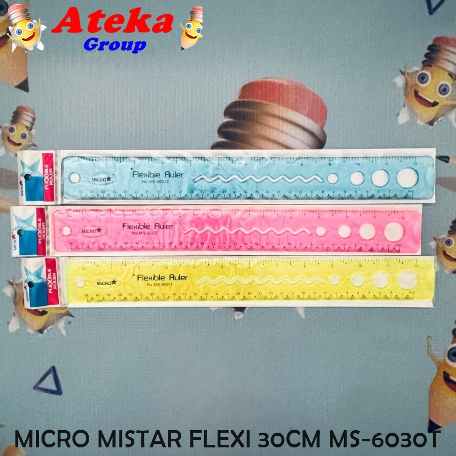 

[1 PCS] MICROSTAR MISTAR FLEXIBEL 30CM MS-6030T MISTAR LENTUR