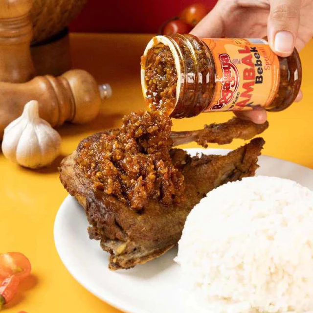 

Bogajaya Sambal Bebek Makanan Tradisional Praktis, Kemasan Higienis, Siap Santap, Halal