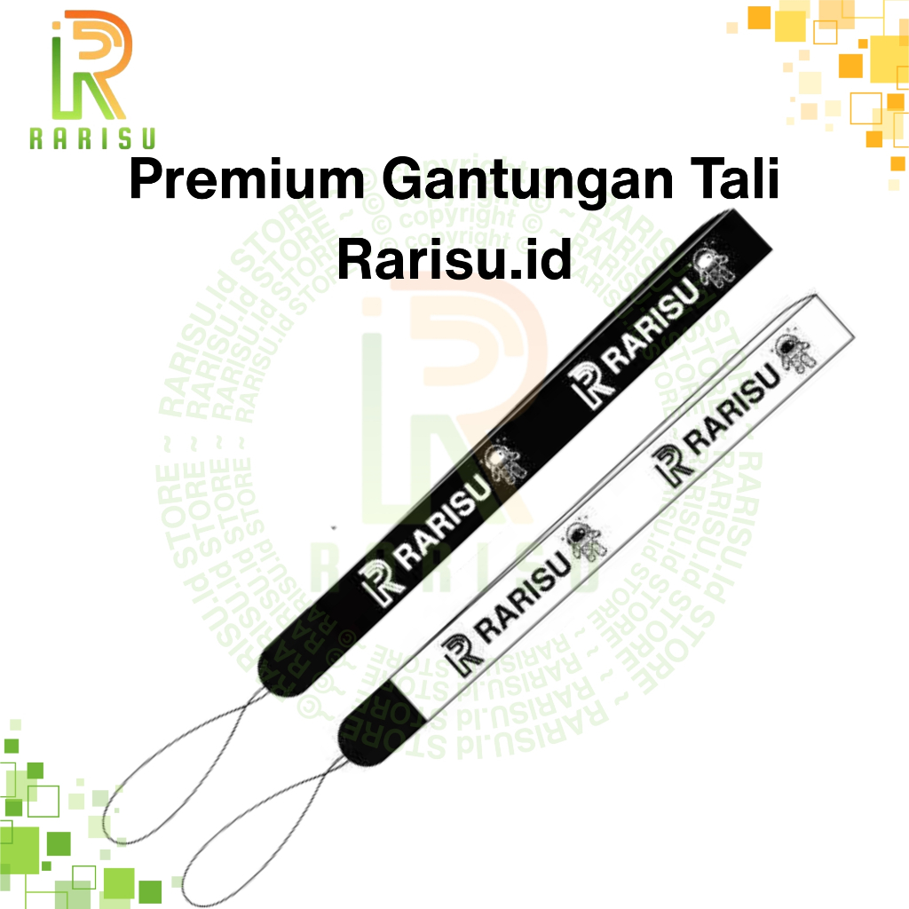 

Rarisu Gantungan Lanyard Premium - Tali gantungan Keychain Gantungan Casing Earphone Premium
