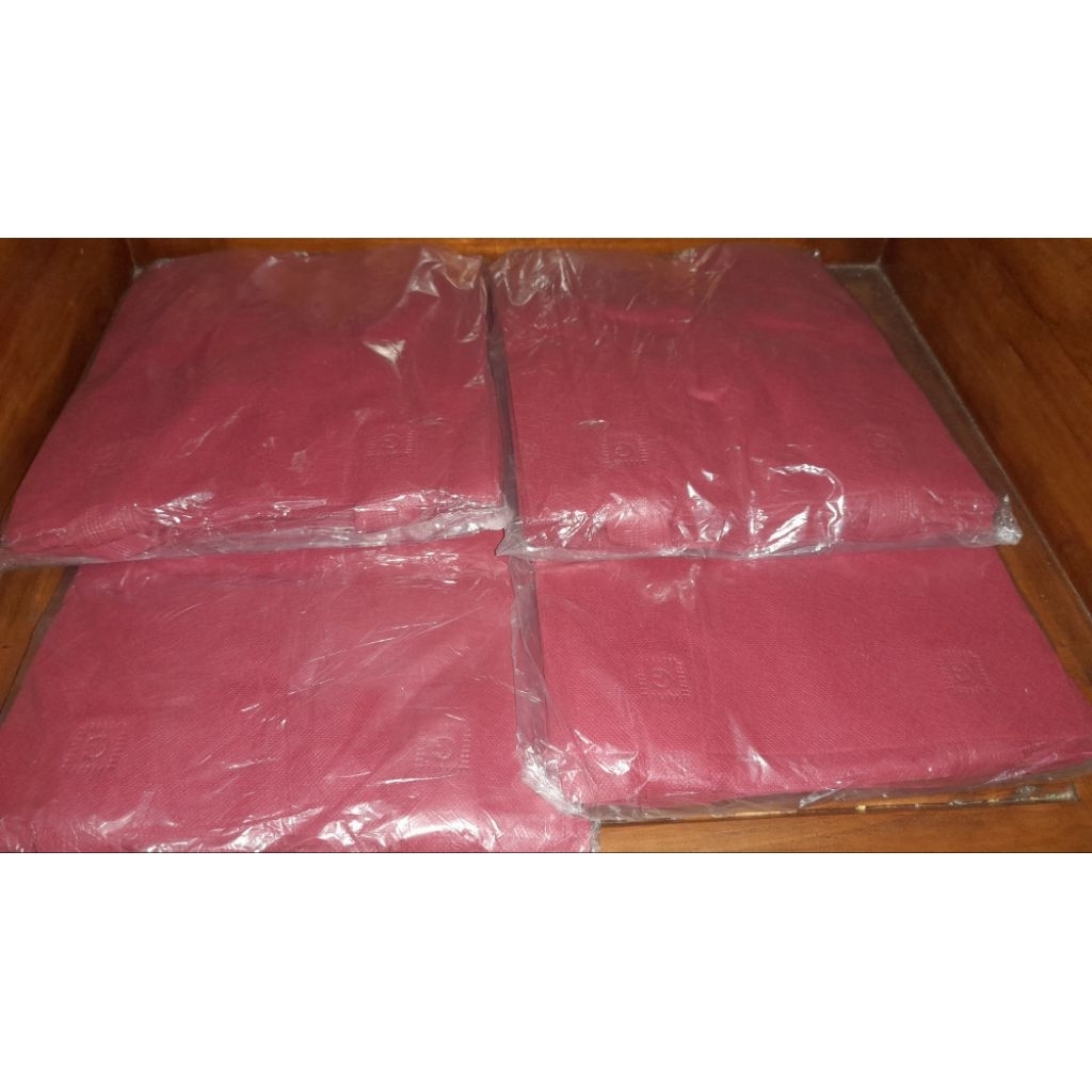 (50pcs) Goodie Bag Tas Kain Spunbond / Tas Nasi / Tas Hajatan 22×22  (BACA DESKRIPSI YA SAY ≽ܫ≼)